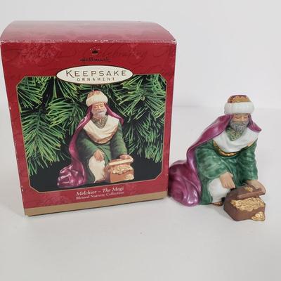 LOT 135: Three Kings/Magi Ornament Collection by Hallmark