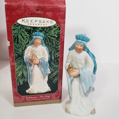 LOT 135: Three Kings/Magi Ornament Collection by Hallmark