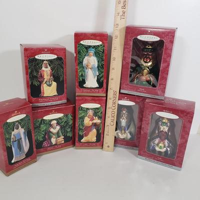LOT 135: Three Kings/Magi Ornament Collection by Hallmark