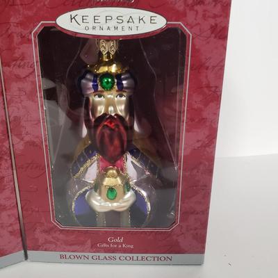 LOT 135: Three Kings/Magi Ornament Collection by Hallmark