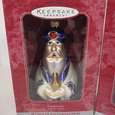LOT 135: Three Kings/Magi Ornament Collection by Hallmark