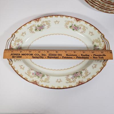 LOT 140: Cardinal Pattern China Set by Noritake