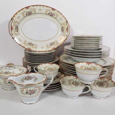 LOT 140: Cardinal Pattern China Set by Noritake