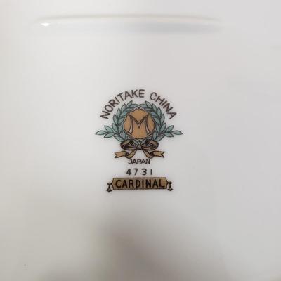 LOT 140: Cardinal Pattern China Set by Noritake