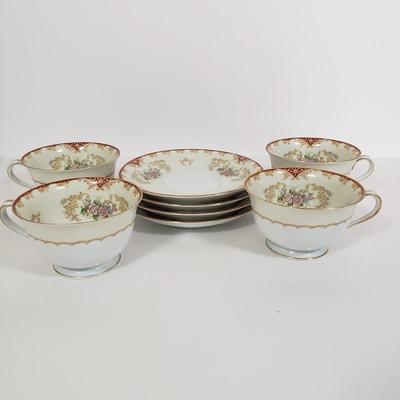 LOT 140: Cardinal Pattern China Set by Noritake