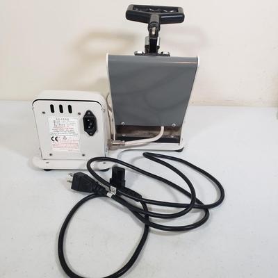 LOT 155: Digital Heat Press for Mugs with Case of 30 Blank Mugs & 110 Sheets of TexPrint Paper