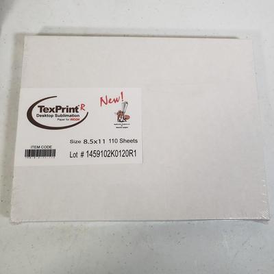 LOT 155: Digital Heat Press for Mugs with Case of 30 Blank Mugs & 110 Sheets of TexPrint Paper