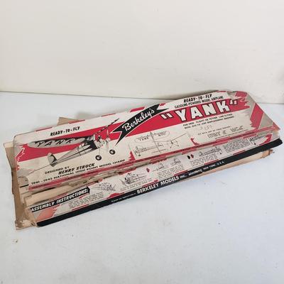 LOT 160: German Battleship Model Kit, Model Airplane, German Wooden Hobby Kits & Assorted Empty Boxes from Model Kits