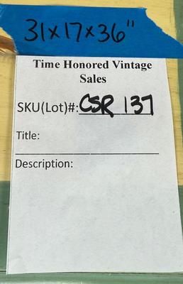 Hand Painted 4 Drawer Chest 31x17x36