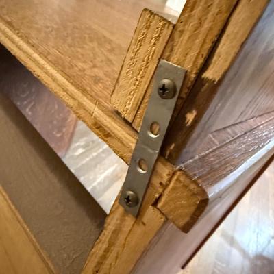 Wooden Desk with Removable Hutch (B2-BM)