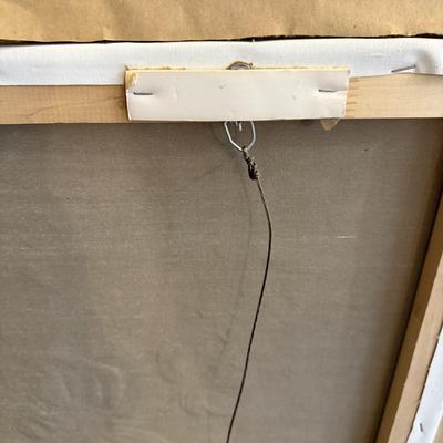 Large Signed Floral Painting (B2-BM)