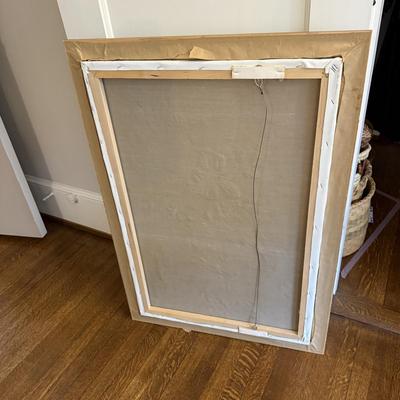 Large Signed Floral Painting (B2-BM)