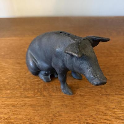 Iron Piggy Bank and Doorstop (B2-BM)