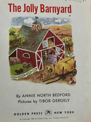 Sale Photo Thumbnail #292: Titles include: The Jolly Barnyard, The Little Car that Wanted a Garage, Storybook for Little Tots, and Make believe.
