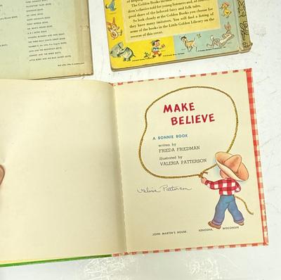 Sale Photo Thumbnail #288: Titles include: The Jolly Barnyard, The Little Car that Wanted a Garage, Storybook for Little Tots, and Make believe.