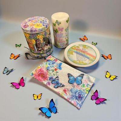 The Happiness Lot! Butterflies and Kitties and Positivity!