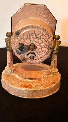 THE LUX ART DECO MANTEL ALARM CLOCK ” IT WORKS” AND GABRIEL ALARM CLOCK FOR PARTS OR REPAIR