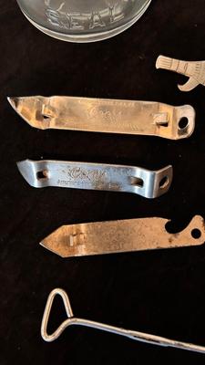 BALL CANNING JARS FROM LONG AGO, AS WELL AS BOTTLE OPENERS