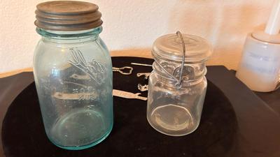 BALL CANNING JARS FROM LONG AGO, AS WELL AS BOTTLE OPENERS