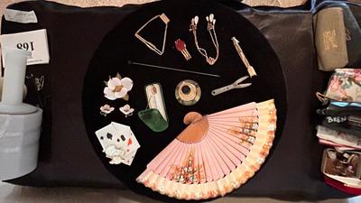 TIE CLIPS, HAT PINS, FAN AND MORE