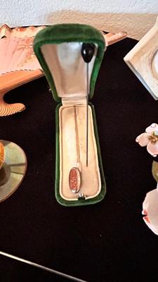 TIE CLIPS, HAT PINS, FAN AND MORE