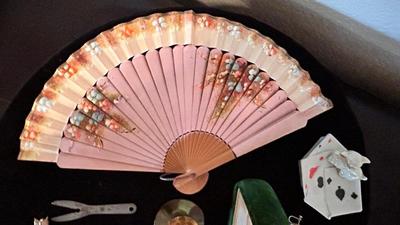 TIE CLIPS, HAT PINS, FAN AND MORE