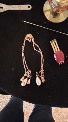 TIE CLIPS, HAT PINS, FAN AND MORE