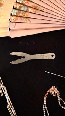 TIE CLIPS, HAT PINS, FAN AND MORE