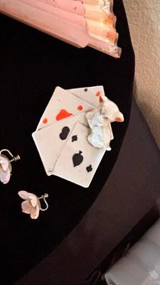 TIE CLIPS, HAT PINS, FAN AND MORE