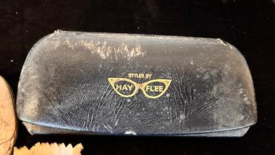 ANTIQUE AMERICAN OPTICAL 12KGF PRESCRIPTION SUNGLASSES AND CLEAR LENSES