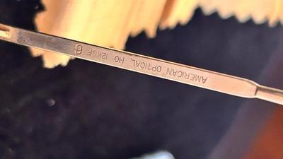 ANTIQUE AMERICAN OPTICAL 12KGF PRESCRIPTION SUNGLASSES AND CLEAR LENSES