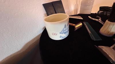 ANTIQUE BARBER TOOLS AND SALON ITEMS