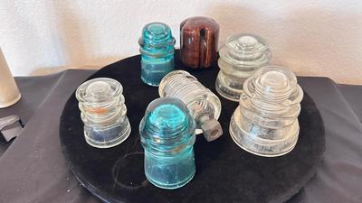 AN ASSORTMENT OF INSULATORS