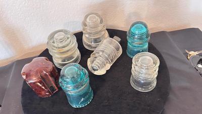 AN ASSORTMENT OF INSULATORS