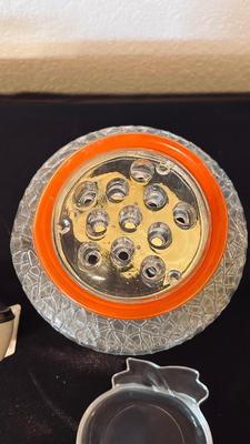 SWEET PEA FLOWER VASE, WESTCLOX BABY BEN AND WESTCLOX ALARM CLOCKS