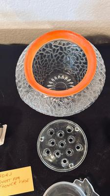 SWEET PEA FLOWER VASE, WESTCLOX BABY BEN AND WESTCLOX ALARM CLOCKS