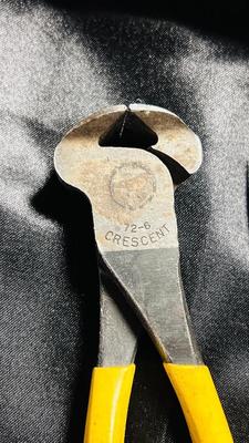 CRESCENT SIDE CUTTERS, TOOL CARRY ALL UNIT, HAMMER, SCREW DRIVERS AND MORE