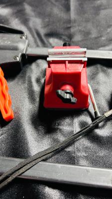 CLAMPS, TAPE MEASURE, VERY SMALL TABLETOP VISE