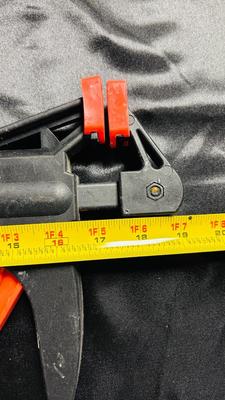 CLAMPS, TAPE MEASURE, VERY SMALL TABLETOP VISE
