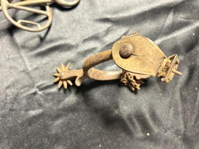ANTIQUE COWBOY/ARMY HORSE ITEMS