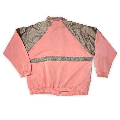 Vintage Nike Colorblock Fleece Jacket, Pink and Purple, Large