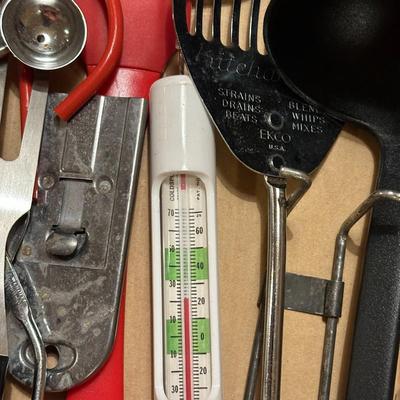 Big Ole Kitchen Drawer Lot of Tools, Gadgets, Etc.
