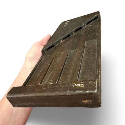 Vintage Ecko Wood Knife Display (Replacement) No Knives