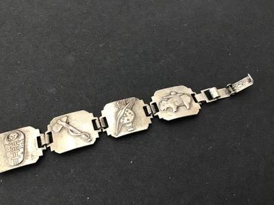 Vintage Story Panel Bracelet