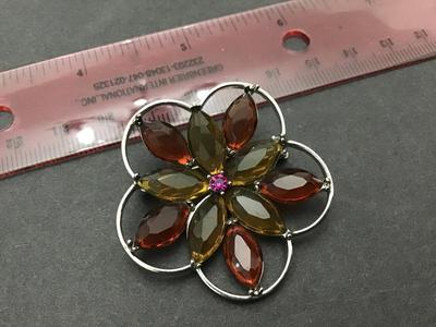 Monet Gorgeous Brooch Signed