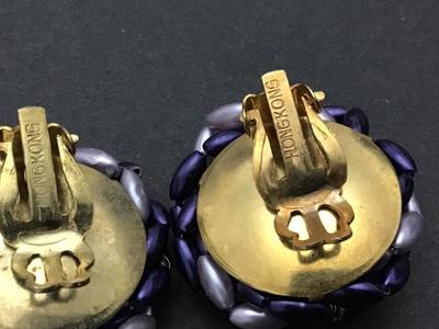 Beautiful Vintage Hong Kong Earrings