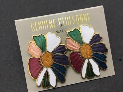 Vintage Earrings on Card