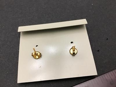 Vintage Earrings on Card