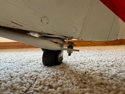 1940's PITTS S-1 AEROBATIC PEDAL TOY BIPLANE