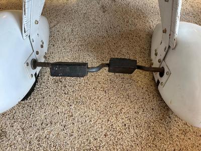 1940's PITTS S-1 AEROBATIC PEDAL TOY BIPLANE